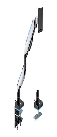 Kit de serrage de gestion des câbles du bras de moniteur LogiLink