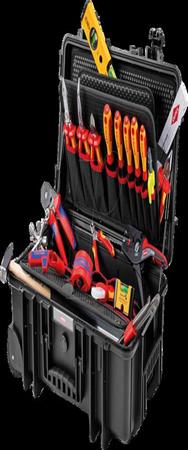 KNIPEX Robust26 Move - Mallette à outils pour électricien