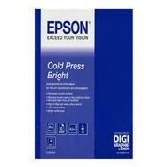 Epson Cold Press Bright - A3+ - 25 feuilles - Impression jet d'encre - A3+ (330 x 483 mm) - 25 feuilles - 340 g/m² - Blanc - 533 µm
