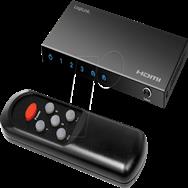 LogiLink HD0062 - HDMI-Switch 3x1-Port 4K/60 Hz HDR