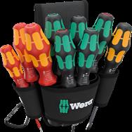 Wera 05136032001 - Jeu de tournevis, pochette de ceinture, 10 pièces