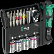 Wera Tool-Check Modular Imperial 1 schwarz/gruen 21-teilig zÃƒÂ¶llig inkl. 1/4"