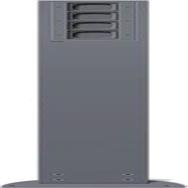 GIRA Energy Pillar 135428 4x Empty Units Anthracite