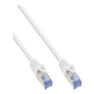 Câble patch InLine - Cat.6A - S/FTP - TPE flexible - blanc - 25 m
