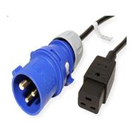 Câble d'alimentation Bachmann - IEC 60309 (P) à IEC 60320 C19