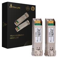 Modules monomodes Extralink SFP+ 10 G (lot de 2) 1310 nm (40 km)