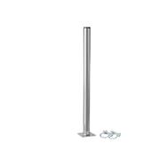 Poignée de balcon en acier galvanisé Extralink P600 600 mm avec étriers M8