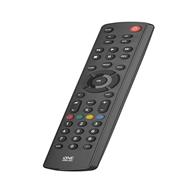 One for All Basic Universal Remote Contour 4 - TV - TV set-top box - DVD/Blu-ray - Soundbar speaker - IR Wireless - Press buttons - Black