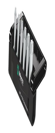 Wera 05056472001 - 6 pièces - Torx - TX10,TX15,TX20,TX25,TX30,TX40 - 5 cm - 76 g - République tchèque