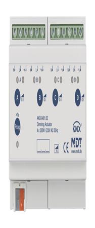 Actionneur de brouillard MDT AKD-0401.02 4f. 8TE REG 250W 230VAC