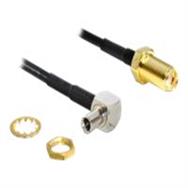 Adaptateur d'antenne Delock - TS-9 mâle vers SMA femelle