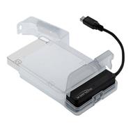 Convertisseur USB Type-C vers SATA Delock avec couvercle de protection 2,5"