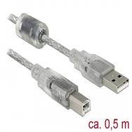 Câble USB Delock - USB (M) vers USB Type B (M)