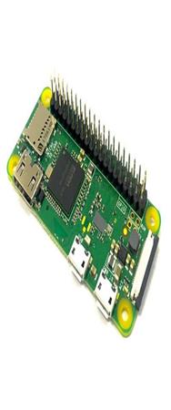 Raspberry Pi Zero WH 512 Mo avec boîtier, alimentation, carte microSD 16 Go
