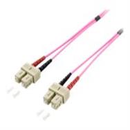 Câble de raccordement fibre optique SC/SC Equip - OM4 - 10 m - 104 g - 330 mm - 25 mm - 200 mm - 109,38 g