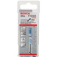 Bosch 2608638474 - Jigsaw blade - Pipe,Profile,Sheet metal (thick) - High-Speed Steel (HSS) - 1.2 mm - 2.6 mm - 10 cm