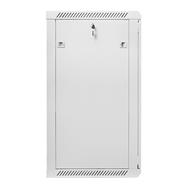 Lanberg WF01-6618-10S - 18U - Wall mounted rack - 60 kg - Gray - IP20 - 230 V