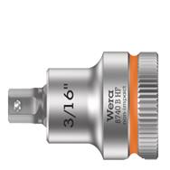 Wera 05003085001, Douille, 3/8", Impérial, 1 tête(s), 3/16", Acier au chrome-vanadium