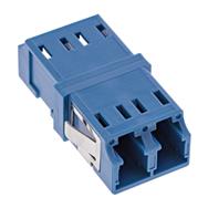 Adaptateur fibre optique en ligne Duplex LC/LC SM