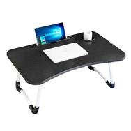 Table de lit noire pour ordinateur portable Extralink de 40 x 60 cm