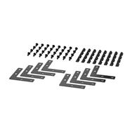 APC NetShelter - Support de rack - Noir, lot de 8