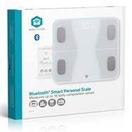 Nedis WIFI-SmartLife-Personenwaage| Bluetooth| BMI BMR Fett Gebeine Gewicht