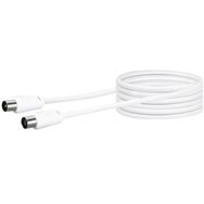 Câble IEC vers IEC Schwaiger 5 m blanc