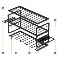 Support mural de garage Extralink R-1257