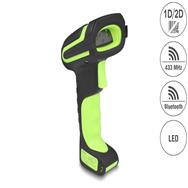 Scanner de codes-barres industriel Delock 1D et 2D pour 433 MHz ou Bluetooth avec induction - Scanner de codes-barres