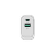 Conceptronic LadegerÃƒÂ¤t 2Port 33W 1xUSB-C 1xUSB-A weiÃƒÅ¸