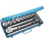 HAZET 1000AZ Socket Set 3/4", Imperial, 21-Head
