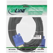Câble S-VGA InLine Premium 15HD mâle vers mâle noir 1,5 m