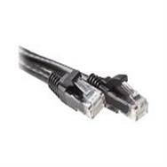 ACT Black 0.5 meter U/UTP CAT6 patch cable snagless with RJ45 connectors - 0.5 m - Cat6 - U/UTP (UTP) - RJ-45 - RJ-45 - Black