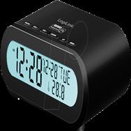 LogiLink SC0121 - Radiowecker digital schwarz