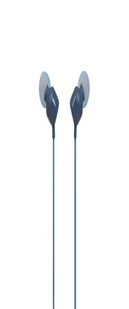 Écouteurs intra-auriculaires filaires bleus Harman Kardon JBL T110