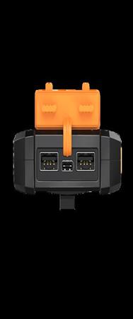 Banque d'énergie solaire LogiLink 8000mAh 2xUSB-A lampe de poche