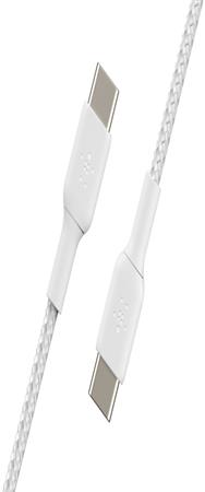 Belkin Câble USB-C vers PVC tressé 1m pack de deux - Connexion numérique