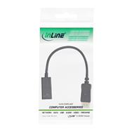 Adaptateur DisplayPort vers HDMI en ligne avec audio - DisplayPort mâle / HDMI femelle