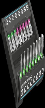 HAZET 2304SH-3 Coffret d'embouts 16 pièces profil T intérieur