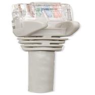 Câble de raccordement réseau Intellinet, Cat5e, 0,5 m, gris, CCA, U/UTP
