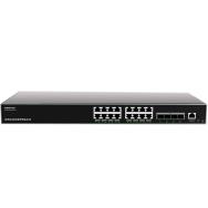 Grandstream GWN7812P Switch réseau administrable 16 ports PoE couche 3 - Point d'accès - ARP