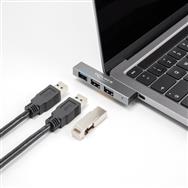 Delock 3 ports - 64274 - Hub USB fin
