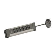 Bachmann CONNECTUS 6xCEE7/3 1xFerntaster 2.0m CEE7/7 Grau