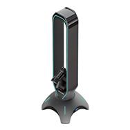 LC-Power LC-HUB-HEAD-BUNGEE - Headphone holder - Plastic - Silicone - 439 g - Black