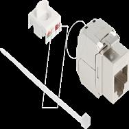 Module Keystone Delock, prise RJ45 vers LSA Cat.8.1 STP - Réseau - CAT 8