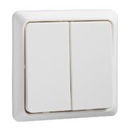 Schneider Electric 506194 - Boutons - Blanc - Thermoplastique - IP20 - 80 mm - 8,8 mm