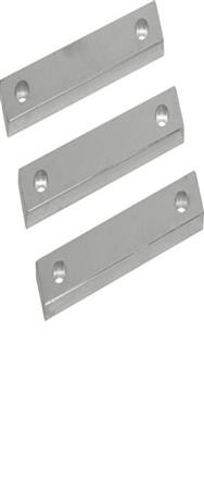 Kit de rails Hager 3xCu universUM30V4 support convertisseur 30x10x170mm étamé