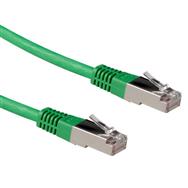 ACT Green 2 meter LSZH SFTP CAT6A patch cable with RJ45 connectors - 2 m - Cat6a - S/FTP (S-STP) - RJ-45 - RJ-45 - Green