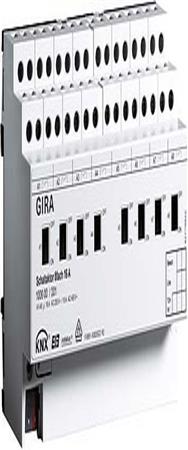 Actionneur de commutation GIRA 8 voies 16A REG 100600