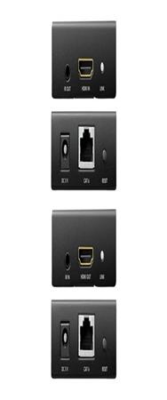 Ensemble d'extension HDMI LogiLink 50 m 4K/30 Hz IR sur LAN